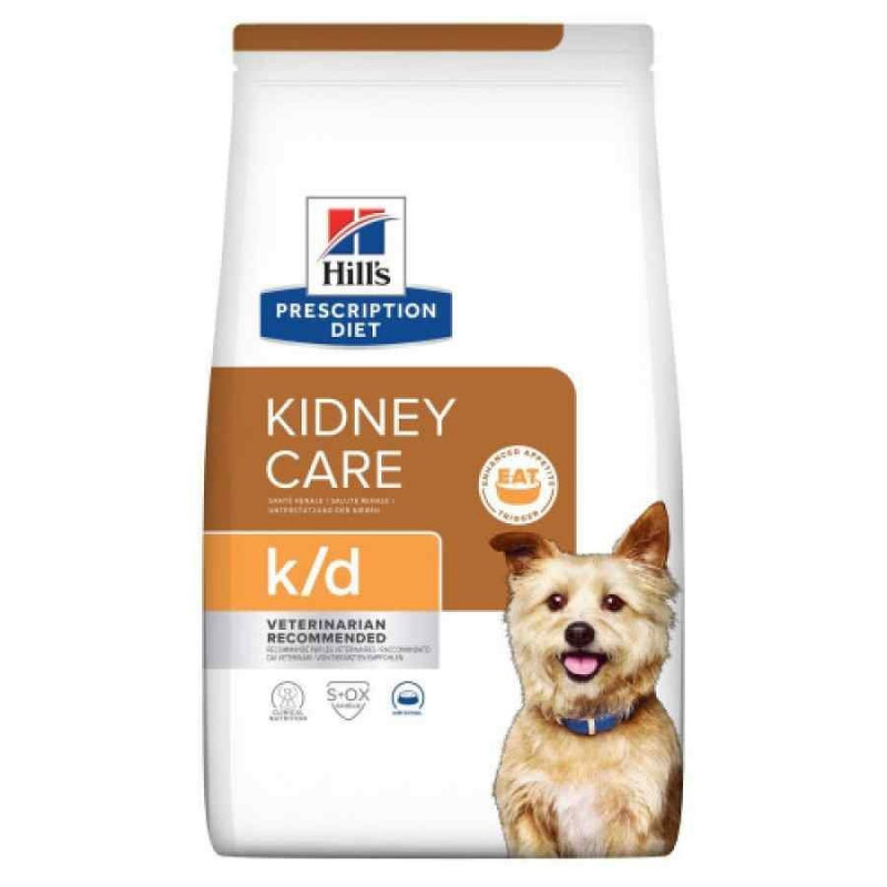 Hills Pd K/D Dry Cuidado Renal Alimento Medicado Perro 8KG